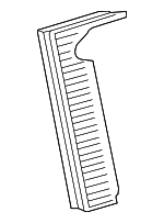 7L0129620A - Maintenance &amp; Lubrication: Engine Air Filter for Volkswagen: Touareg Image