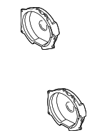 59903193C - Electrical: Rear Cap for Volkswagen: CC, GTI, Jetta, Passat, Tiguan, Tiguan Limited Image
