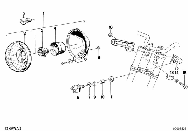 7119904119 - Lights: Washer - 12-300 Hv-zns3 for BMW-Motorrad Image