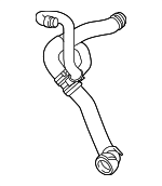 68485413AA - Cooling System: Lower Hose for Ram: ProMaster City Image