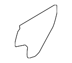 7265A297 - Body: Water Shield for Mitsubishi: Outlander, Outlander PHEV Image