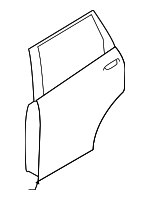 5730B560 - : Door Shell for Mitsubishi: Outlander Image