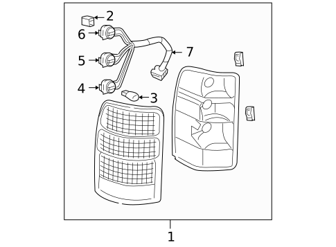 Electrical Sockets for 2006 Chevrolet Suburban 1500 #0