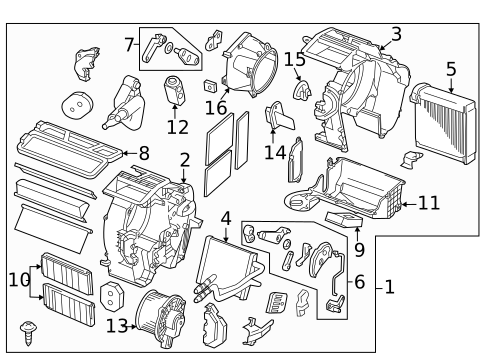 Heater for 2011 Mazda 2 #0