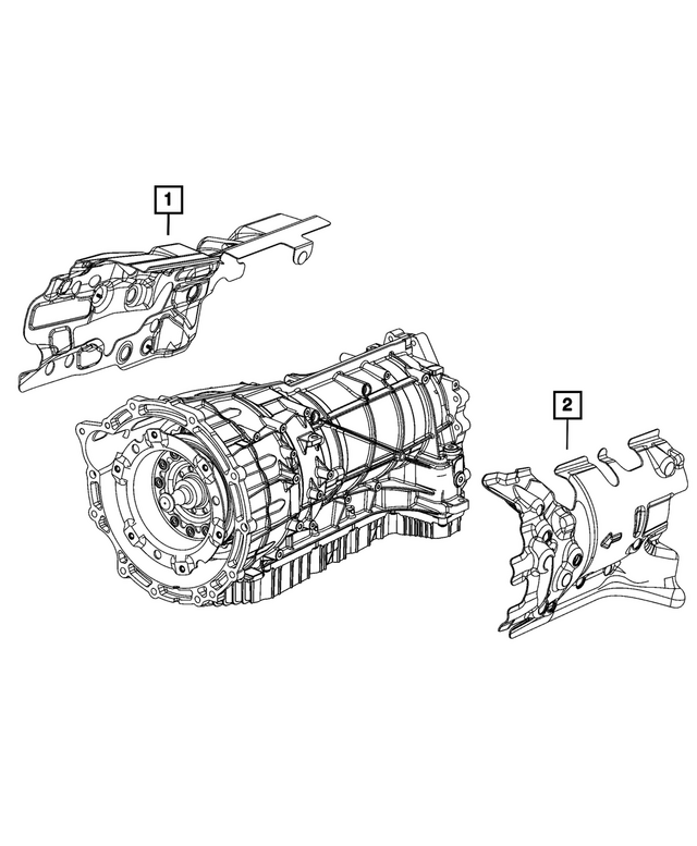 68574382AA - : Transmission Case Cover for Mopar Image