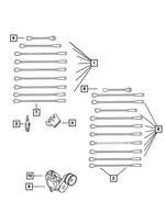 56026848 - : Ignition Cable for Mopar Image