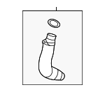 11428679020 - Engine: Oil Outlet Tube for BMW Image