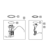 68109894AE - Fuel and Accelerator Pedal: Fuel Pump/level Unit Module for Chrysler: 200 | Jeep: Cherokee Image