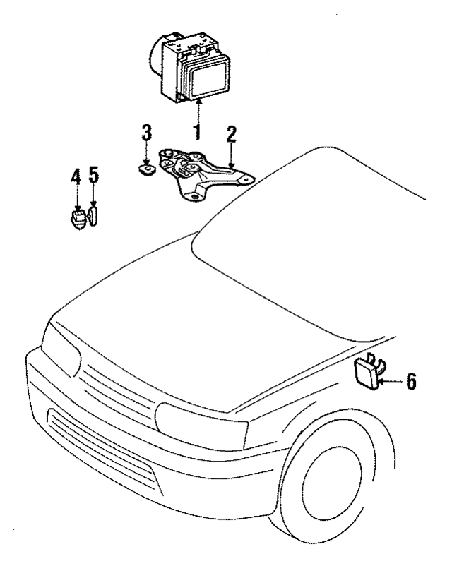 4405016010 - : Modulator Valve for Toyota Image