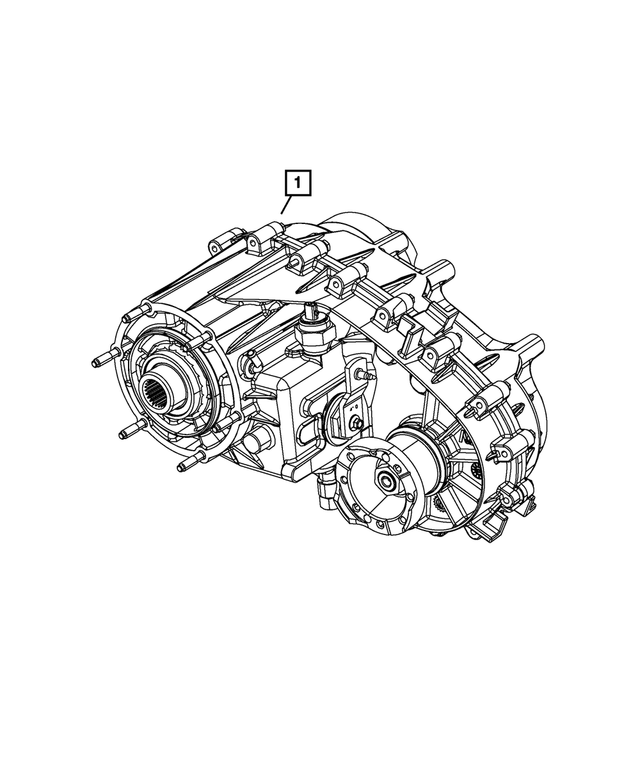 « 52123497AB – NV241; Transfer Case : Np241 Boite Transf pour Mopar Image »