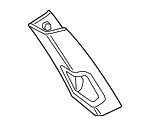 992867243HOX7 - Body: Pillar Trim for Porsche: 911 Image