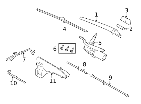 Wipers for 2016 BMW X5 #2