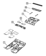 1NX891DVAA - Interior Trim: Floor Mat Kit for Mopar Image
