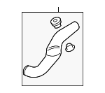 Engine Air Intake Hose