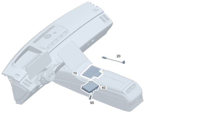 1679008609 - Electrical System: Control Unit for Mercedes-Benz Image image