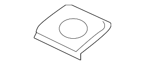 87217D5000 - : Spoiler Pad for Kia: Optima Image