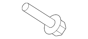 87255D4000 - : Spoiler Bolt for Kia: K5, Optima Image