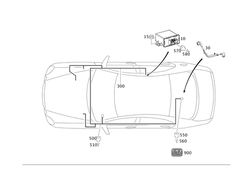 Light Range Adjuster Electric for 2001 Mercedes-Benz E55 AMG #0