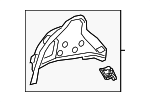 6160812954 - Body: Inner Wheelhouse for Toyota: Corolla Image