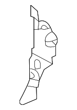 6167412090 - Body: Inner Quarter Reinforced for Toyota: Corolla, GR Corolla Image