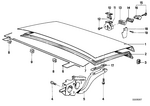 51711889473 - Bodywork: Trunk Lid Gasket for BMW Image