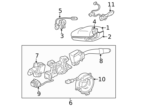 Switches for 1998 Lexus GS300 #0