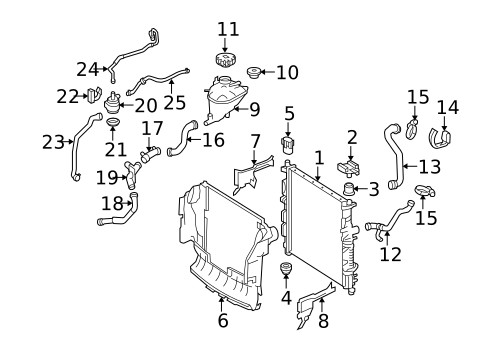 Water Pump for 2009 Mercedes-Benz ML63 AMG #1
