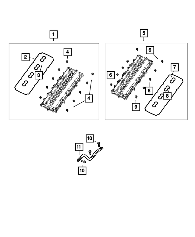 6512257AA - Engine: Double Ended Stud, Left Side for Mopar Image
