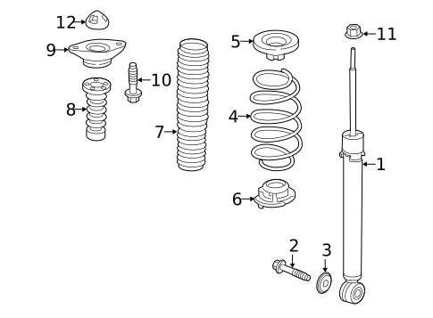 Shocks & Components for 2019 Honda Civic #0