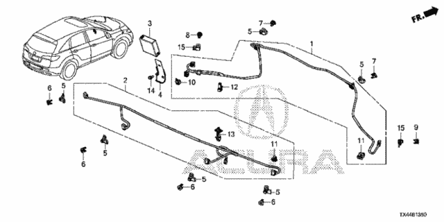Parking Sensor for 2016 Acura RDX #0