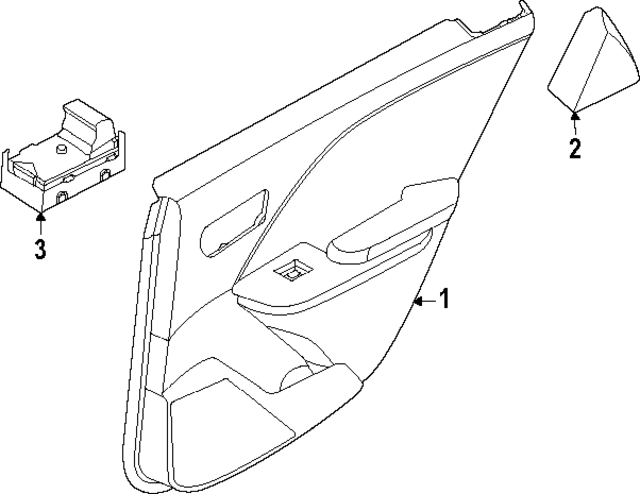 83308GG020D76 - : Door Trim Panel for Kia Image