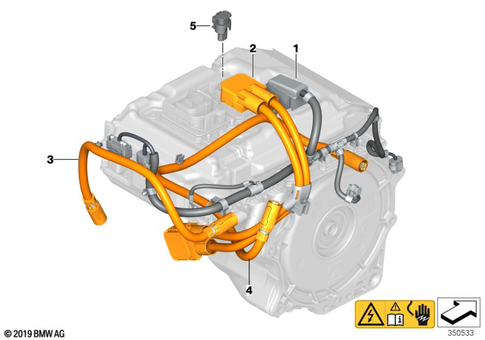 Engine Wiring Harness for 2015 BMW i3 60Ah #0