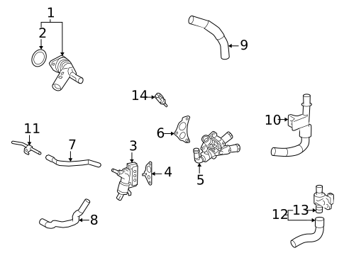 Hoses & Pipes for 2022 Lexus NX350h #0