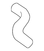 1370A010 - Belts &amp; Cooling: Radiator Coolant Hose for Mitsubishi Image