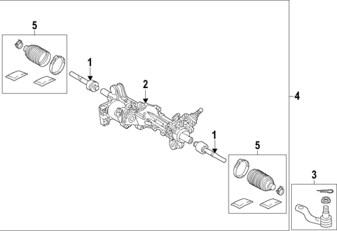 Steering Gear & Linkage for 2024 Lexus GX550 #1