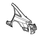 4K9809837A - Body: Quarter Panel Assembly for Audi: RS6 Avant Image