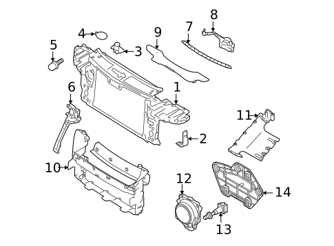 Sonar System for 2008 Volkswagen Touareg #0