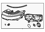 92103PI150 - : Headlight Assembly for Hyundai Image