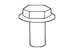 1128106256B - Electrical: Headlamp Inner Bolt for Hyundai Image
