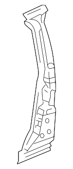 95550260700GRV - Body: Pillar Reinforced for Porsche: Cayenne Image