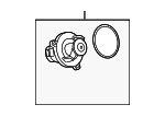 11537586885 - Cooling System: Thermostat for BMW Image