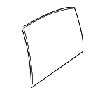 51348208998 - : 2000-2005 BMW - Movable Glass for BMW: 323i, 325i, 325xi Image