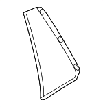 51348194767 - : Fixed Glass Seal for BMW: 323i, 325i, 325xi Image