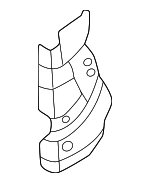 64738BE000 - : Rail Assembly Reinforced Plate for Hyundai: Kona, Kona Electric Image