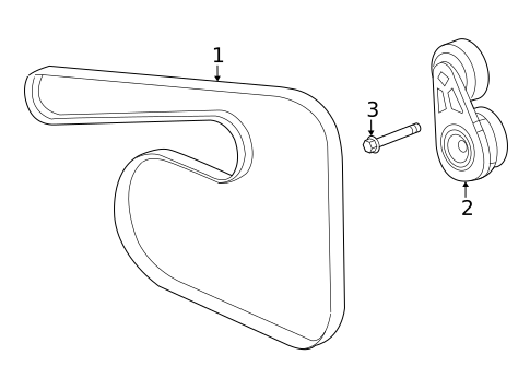 Belts & Pulleys for 2025 Chevrolet Equinox #0