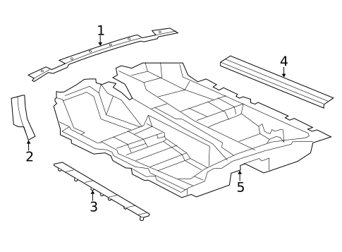 Interior Trim - Pillars for 2010 Chrysler Sebring #1