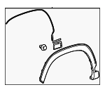 756010A040 - : Wheel Opening Molding for Toyota: Corolla Cross Image
