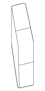 538530A040 - : Wheel Opening Molding Pad for Toyota: Corolla Cross Image