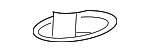 MR589430 - Suspension: Lower Pad for Mitsubishi Image