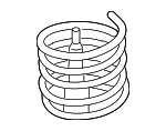 4040A053 - Suspension: Spring for Mitsubishi Image